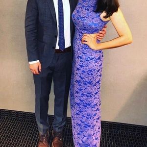 Nicole Miller Lilac Coast Gown